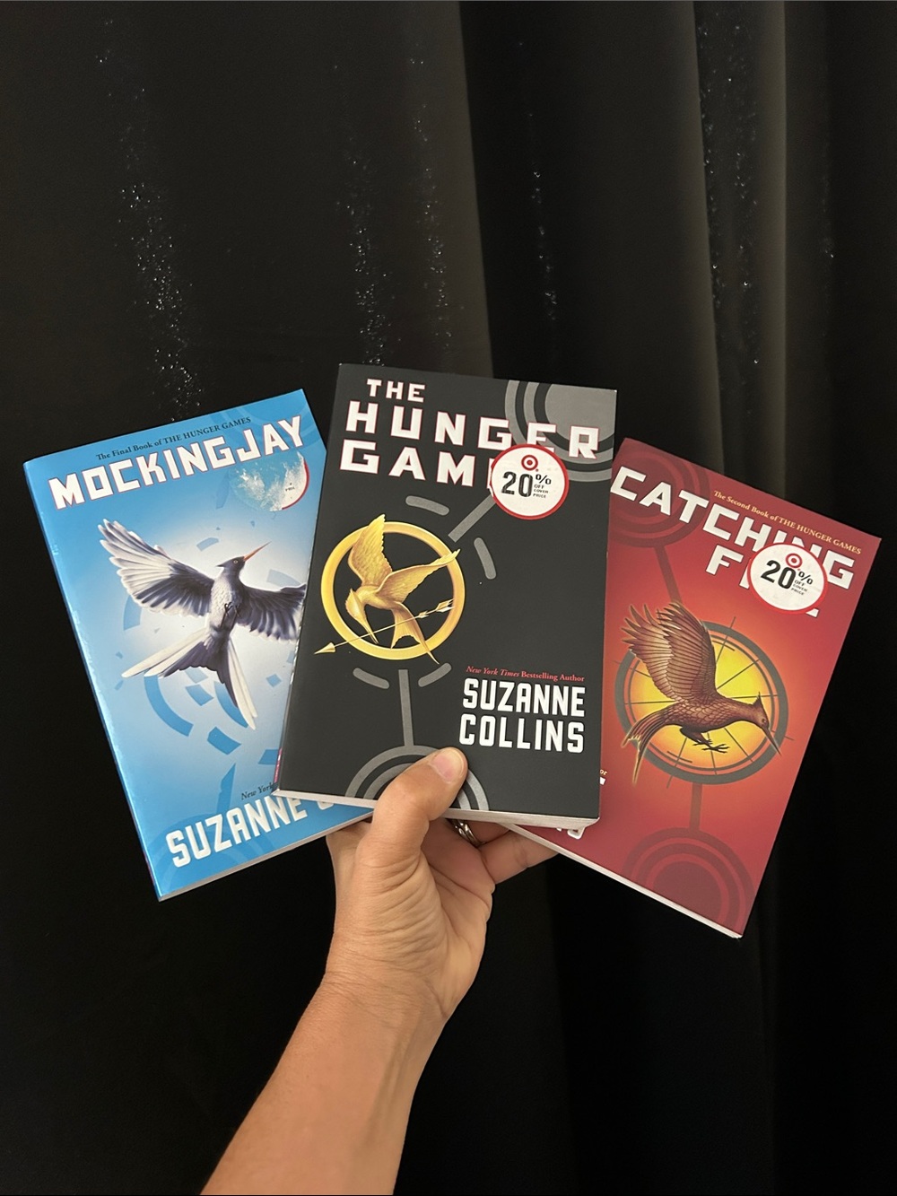 The Hunger Games Trilogy - Paperback Books mockingjay catching fire